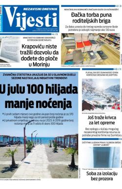 Vijesti - broj 9815, 28. avg 2025.