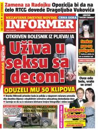 Informer CG - broj 1204, 15. apr 2016.