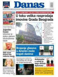 Danas - broj 8437, 4. nov 2020.