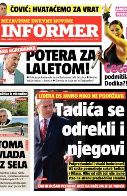 Informer - broj 87, 18. avg 2012.