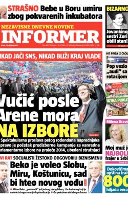 Informer - broj 449, 23. okt 2013.