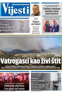 Vijesti - broj 9799, 12. avg 2025.