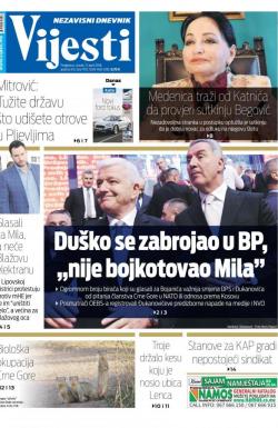 Vijesti - broj 7192, 17. apr 2018.