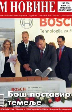 M Novine, Sr. Mitrovica - broj 563, 3. okt 2012.