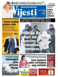 Vijesti - broj 6405, 25. jan 2016.