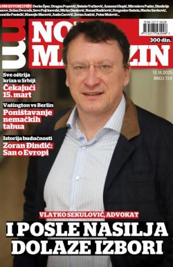 Novi magazin - broj 724, 13. mar 2025.
