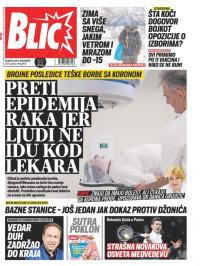 Blic - broj 8872, 8. nov 2021.