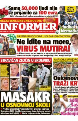 Informer - broj 2450, 16. maj 2020.