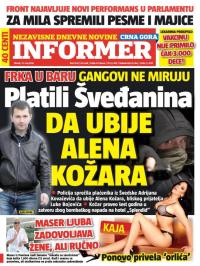 Informer CG - broj 1242, 31. maj 2016.