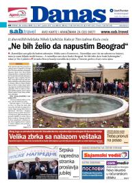 Danas - broj 5867, 22. okt 2013.