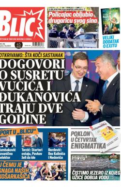 Blic - broj 8034, 2. jul 2019.