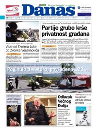 Danas - broj 5699, 7. maj 2013.