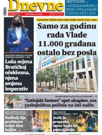 Dnevne novine - broj 3165, 2. dec 2021.