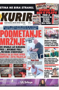 Kurir - broj 4189, 26. okt 2025.