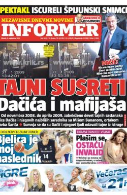 Informer - broj 1020, 8. sep 2015.