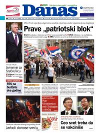 Danas - broj 5688, 26. apr 2013.