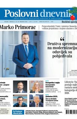Poslovni Dnevnik - broj 5495, 24. dec 2025.