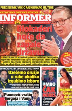 Informer - broj 4237, 21. mar 2026.