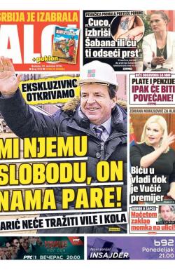 Alo - broj 3113, 23. okt 2016.