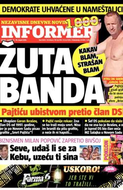 Informer - broj 1000, 15. avg 2015.