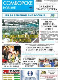 Somborske novine - broj 3301, 29. sep 2017.