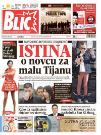 Blic - broj 6015, 8. nov 2013.