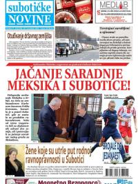 Nove Subotičke novine - broj 296, 25. nov 2022.