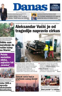 Danas - broj 9088, 31. avg 2022.