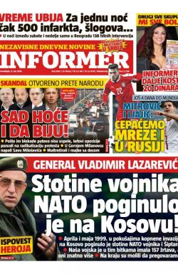 Informer - broj 1864, 11. jun 2018.