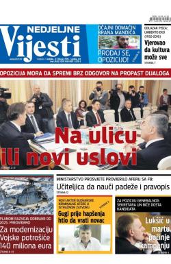 Vijesti - broj 6432, 21. feb 2016.