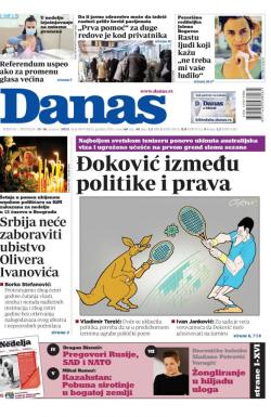 Danas - broj 8874-8875, 15. jan 2022.