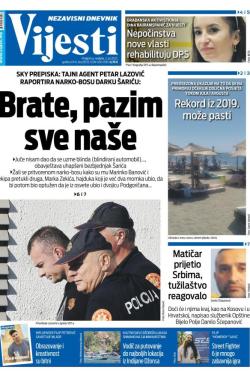 Vijesti - broj 9053, 2. jul 2023.