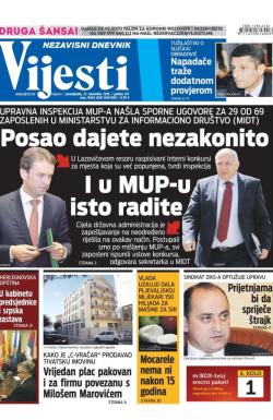 Vijesti - broj 6345, 23. nov 2015.