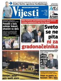 Vijesti - broj 6252, 22. avg 2015.