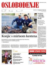 Oslobođenje - broj 26198, 3. nov 2019.