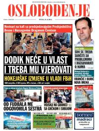 Oslobođenje - broj 24.689, 21. avg 2015.