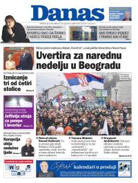 Danas - broj 10100, 22. dec 2025.