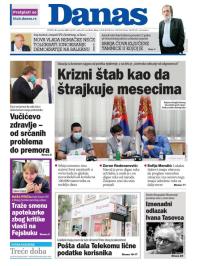 Danas - broj 8767, 30. sep 2021.