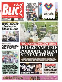 Blic - broj 8823, 20. sep 2021.