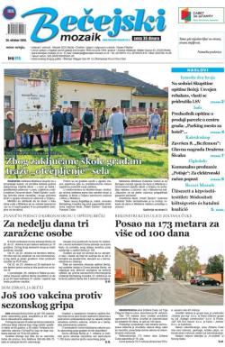Bečejski mozaik - broj 810, 30. okt 2020.