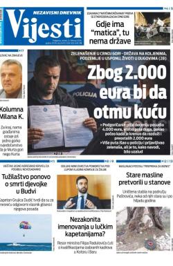 Vijesti - broj 9990, 24. feb 2026.