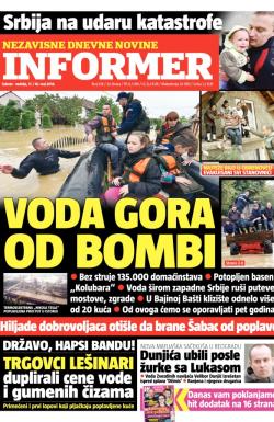 Informer - broj 618, 17. maj 2014.