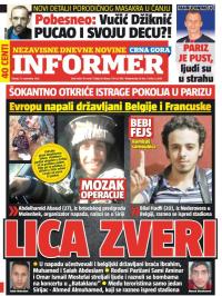 Informer CG - broj 1080, 17. nov 2015.