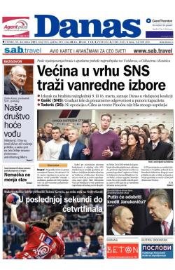 Danas - broj 5923, 17. dec 2013.