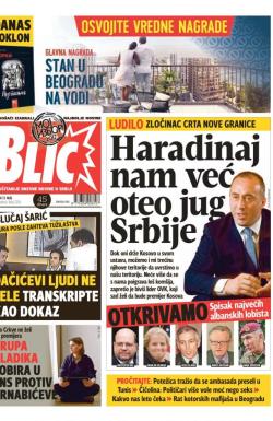 Blic - broj 7270, 13. maj 2017.