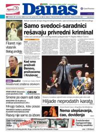 Danas - broj 5538, 27. nov 2012.