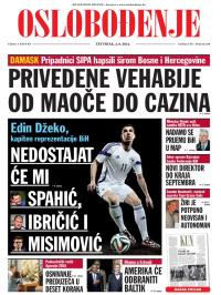 Oslobođenje - broj 24.338, 4. sep 2014.