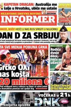 Informer - broj 966, 7. jul 2015.