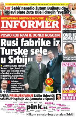 Informer - broj 1126, 14. jan 2016.