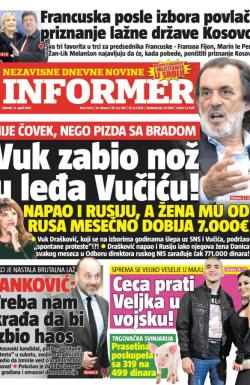 Informer - broj 1509, 11. apr 2017.